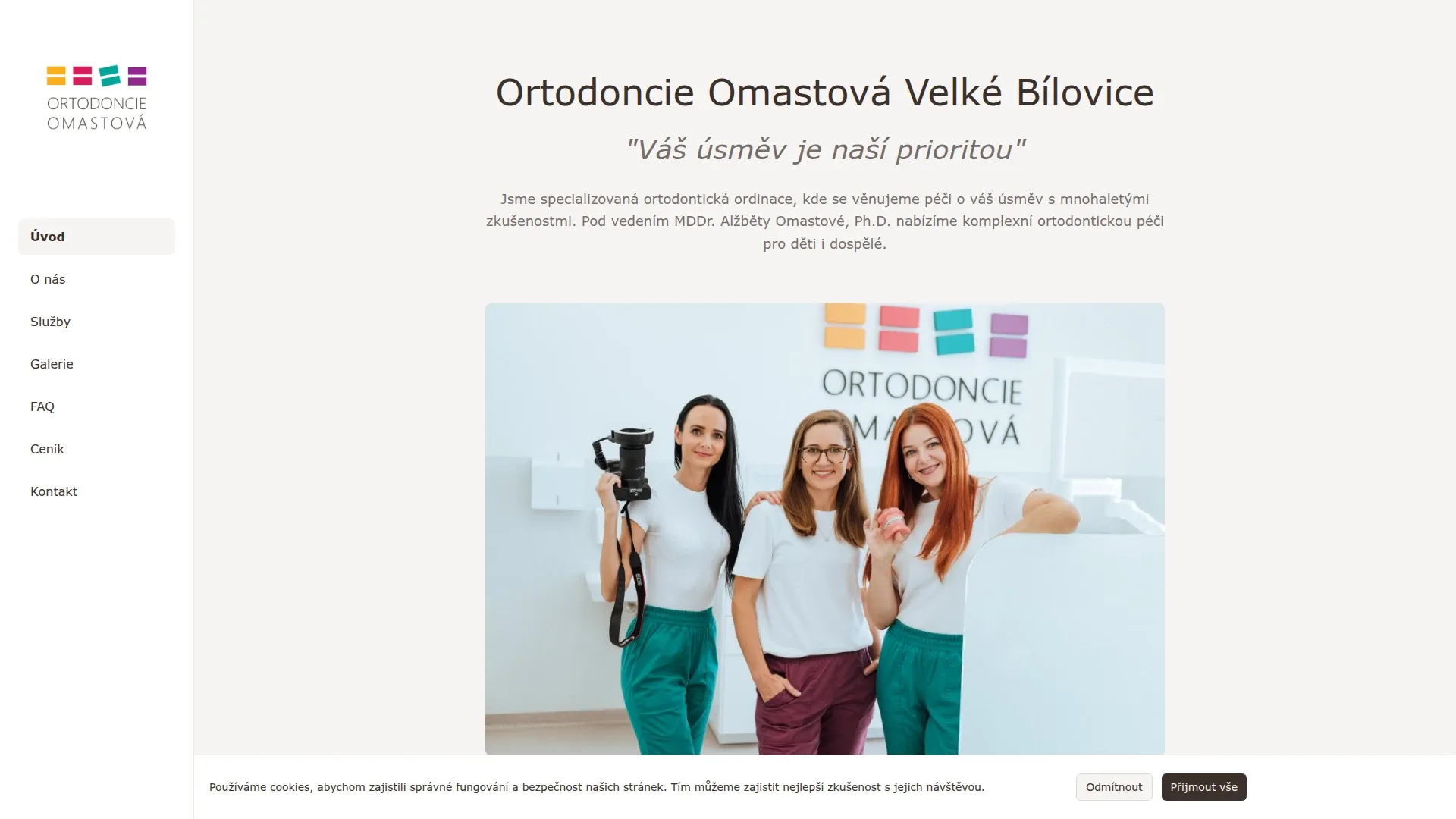 Ortodoncie Omastová